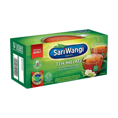 Sariwangi Teh Melati 25 Tea Bag x 1.9gr